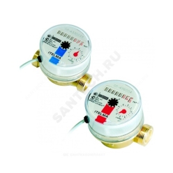 СЧЁТЧИК Г/В КРЫЛЬЧАТЫЙ ОДНОСТРУЙНЫЙ РЕЗЬБА ИМПУЛЬСНЫЙ WFW23 ИТЭЛМА