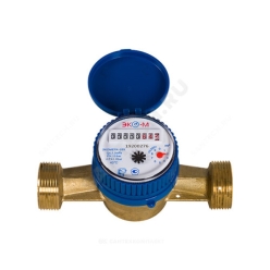 СЧЁТЧИК Г/В И Х/В КРЫЛЬЧАТЫЙ ОДНОСТРУЙНЫЙ РЕЗЬБА ИМПУЛЬСНЫЙ ЭКОМЕРА