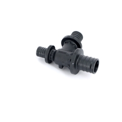 Тройник редукционный надвижной пластиковый REHAU 25х20х16