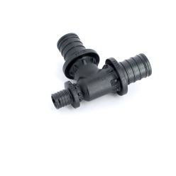 Тройник редукционный надвижной пластиковый REHAU 32x32x25