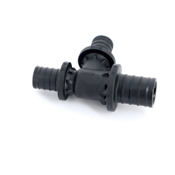 Тройник редукционный надвижной пластиковый REHAU 32x25x25