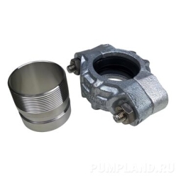 Муфта трубная с патрубком под сварку Grundfos PJE CPL DN 50