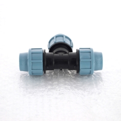 Тройник обжим для труб ПНД UNIDELTA 20