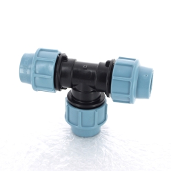 Тройник обжим для труб ПНД UNIDELTA 25