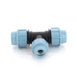 Тройник обжим для труб ПНД UNIDELTA 32