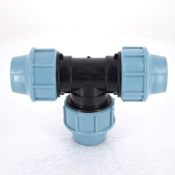 Тройник обжим для труб ПНД UNIDELTA 40