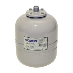 Бак мембранный для отопления VODOS HEAT 8л ( 5bar, G 3/4 `` НР, мембрана EPDM +100`C SE.FA Italy)