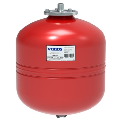Бак мембранный для отопления VODOS HEAT 18л ( 5bar, G 3/4 `` НР, мембрана EPDM +100`C SE.FA Italy)