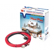 Кабель Греющий 10м Vodos Heat Pipe, 15 Вт/м