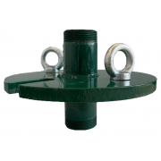 Оголовок промышленный 125-220мм 2`` металлический