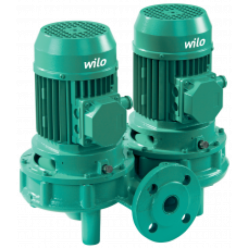 Циркуляционный насос с сухим ротором в исполнении Inline с фланцевым соединением Wilo VeroTwin-DPL 40/115-0,55/2
