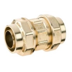 Переходник прямой для труб ПНД Beulco латунный 40 х 40 7705