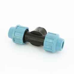 Тройник обжим-В для труб ПНД UNIDELTA 16х1/2"