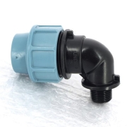 Угол обжим-Н для труб ПНД UNIDELTA 50x1"1/2 для труб ПНД полипропилен PP-B