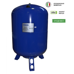 Гидроаккумулятор VODOS WTR 200 VERT (200 литров, 10bar, G 1 1/4", +99°C, мембрана EPDM SE FA Italy)