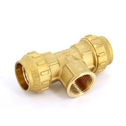 Тройник обжим-В TIEMME 32х1"х32