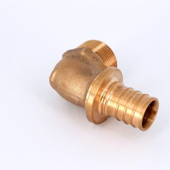 Угол надвижной Н REHAU 25х3/4" бронза